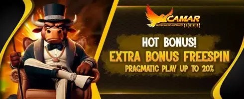 Ekstra Freespin Pragmatic Play Spesial promotion banner